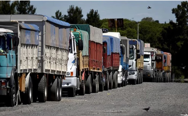 Los costos del autotransporte de cargas aumentaron un agosto 20,3% en agosto
