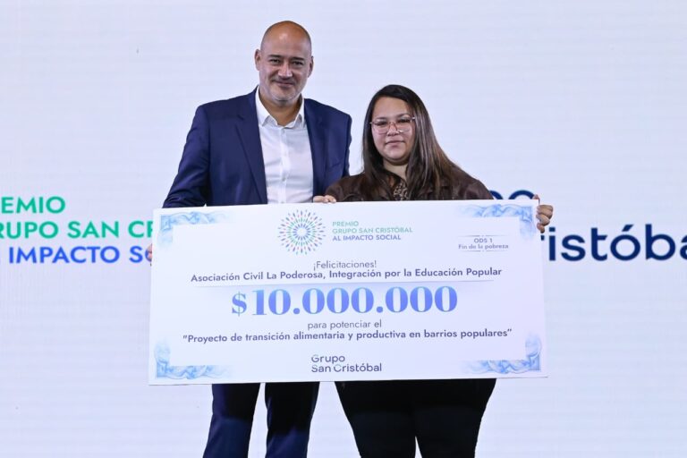 San Cristóbal premió proyectos sociales en Argentina