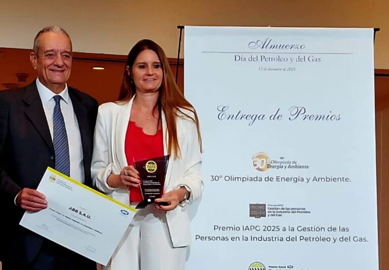 ABB fue premiada por su compromiso con la gestión integrada de Seguridad y Ambiente en petróleo y gas